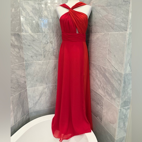 Jill Jill Stuart Halter Gown size 8 NWTS - Picture 9 of 11